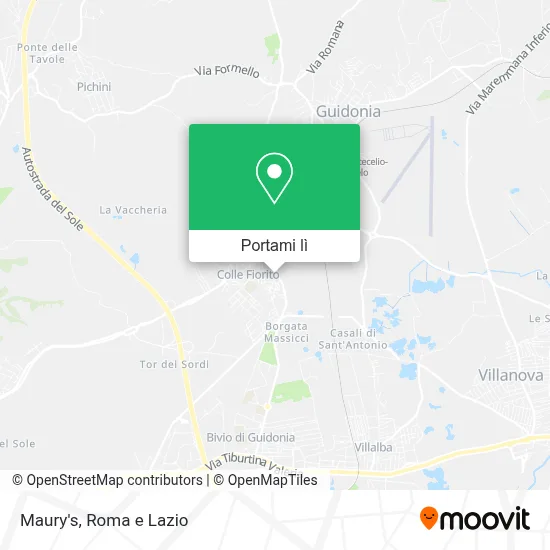 Mappa Maury's