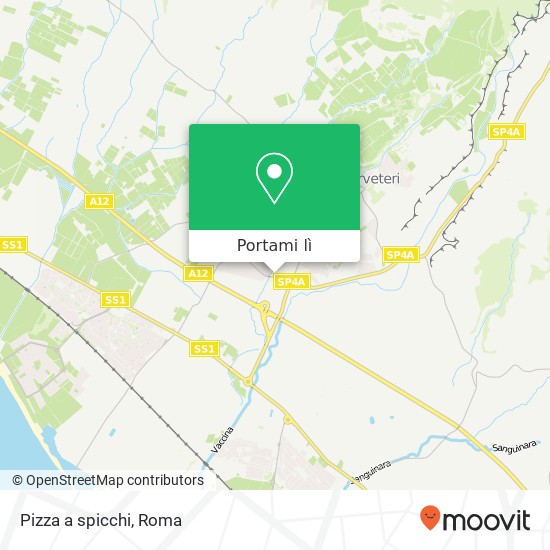 Mappa Pizza a spicchi