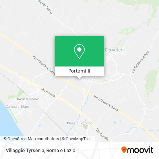 Mappa Villaggio Tyrsenia