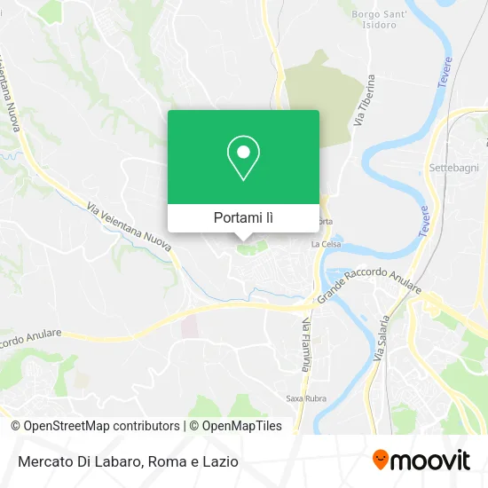 Mappa Mercato Di Labaro