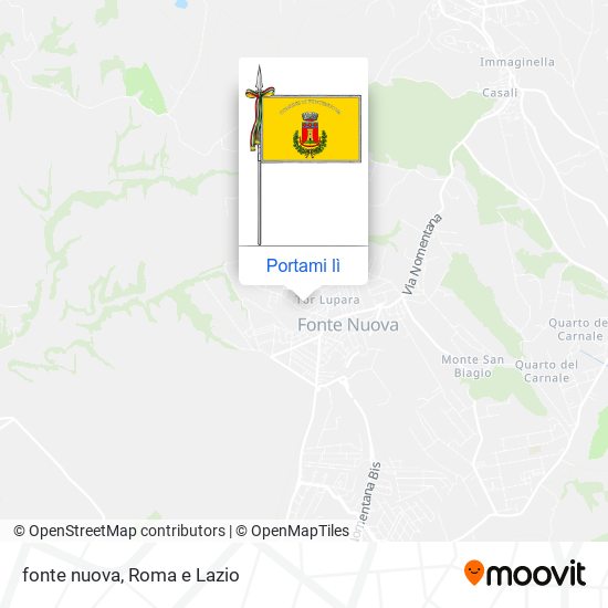 Mappa fonte nuova