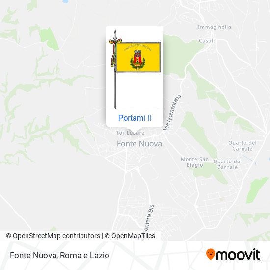 Mappa Fonte Nuova