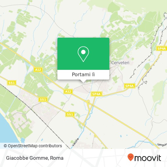 Mappa Giacobbe Gomme