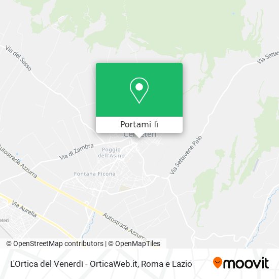 Mappa L'Ortica del Venerdì - OrticaWeb.it