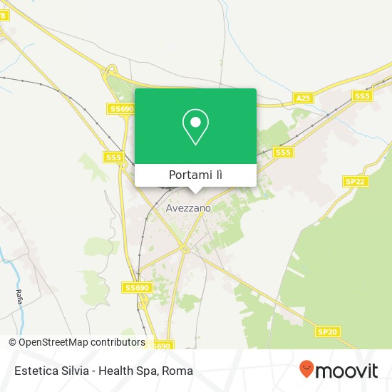 Mappa Estetica Silvia - Health Spa