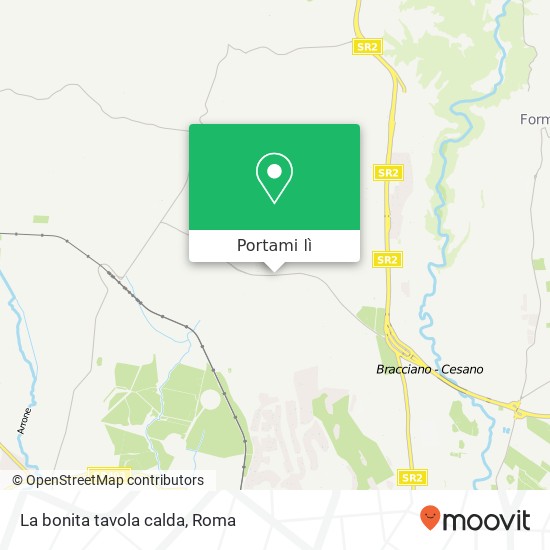 Mappa La bonita tavola calda