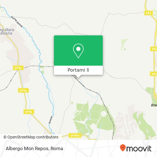 Mappa Albergo Mon Repos