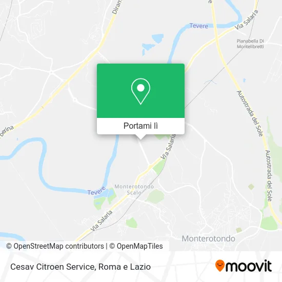 Mappa Cesav Citroen Service