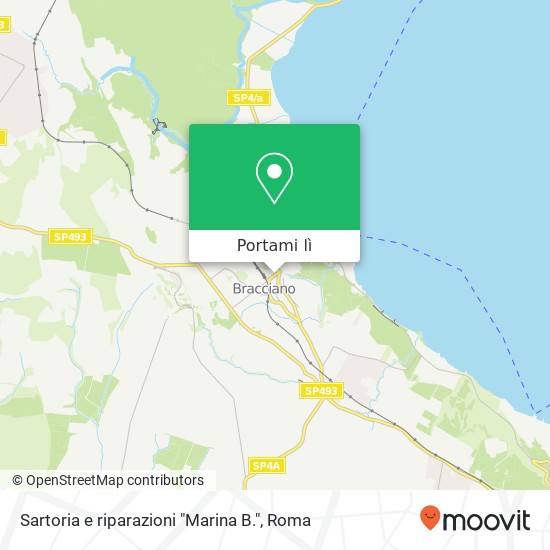 Mappa Sartoria e riparazioni "Marina B."