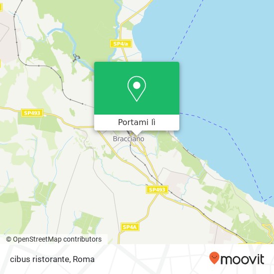 Mappa cibus ristorante