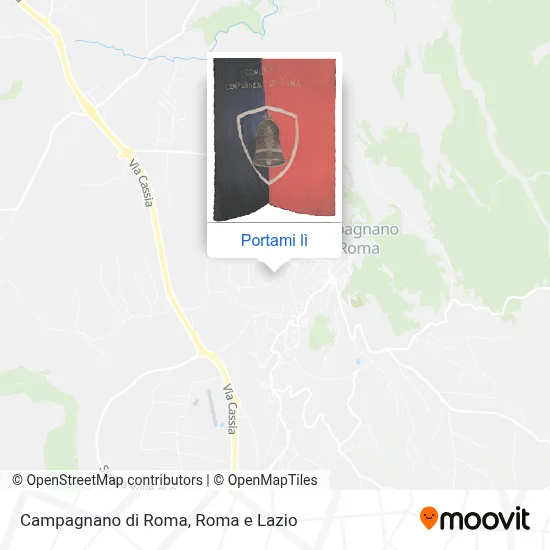 Mappa Campagnano di Roma