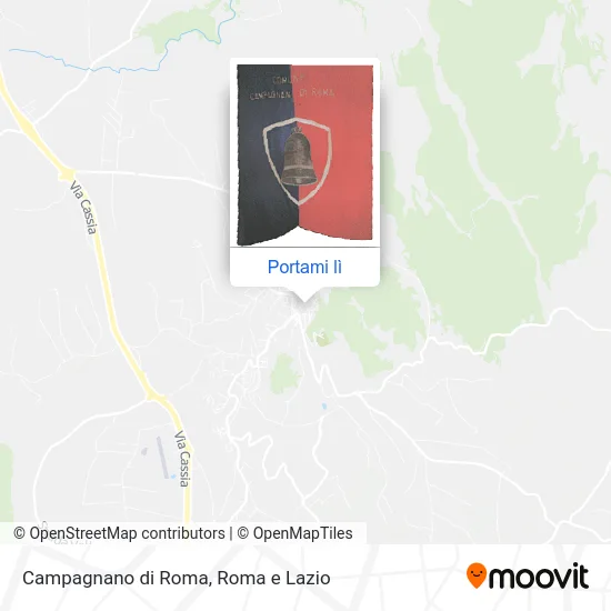Mappa Campagnano di Roma
