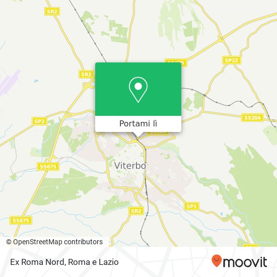 Mappa Ex Roma Nord