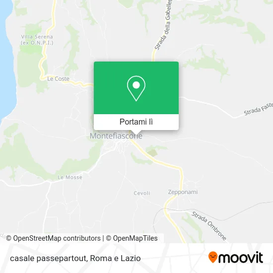 Mappa casale passepartout