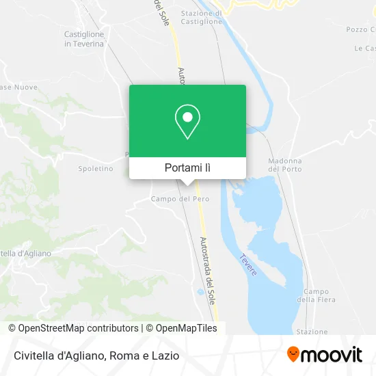 Mappa Civitella d'Agliano