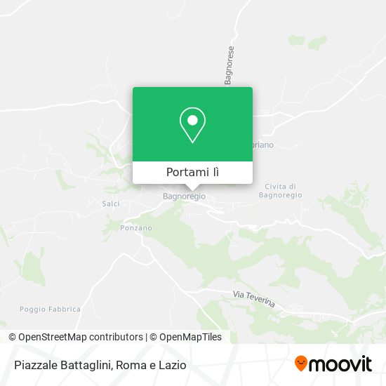 Mappa Piazzale Battaglini