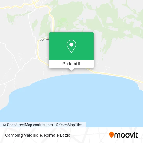 Mappa Camping Valdisole