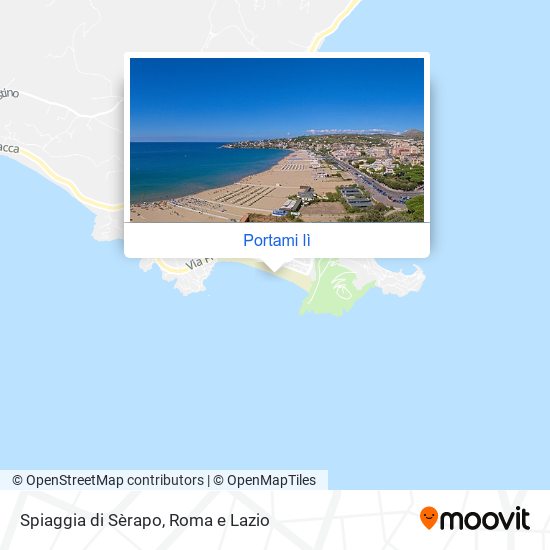 Mappa Spiaggia di Sèrapo