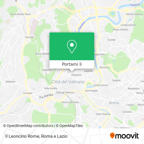 Mappa Il Leoncino Rome