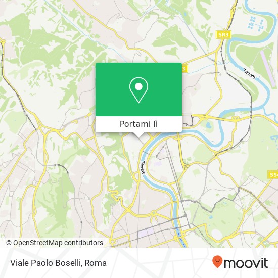 Mappa Viale Paolo Boselli