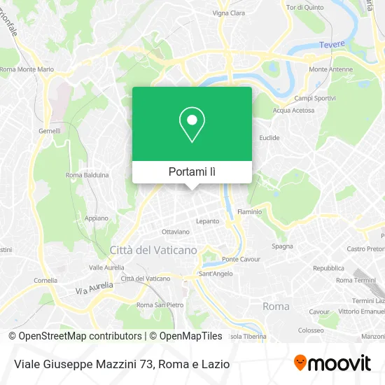 Mappa Viale Giuseppe Mazzini 73