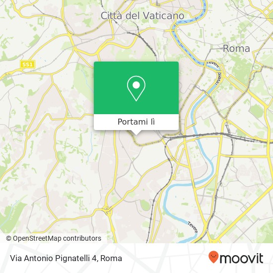 Mappa Via Antonio Pignatelli 4