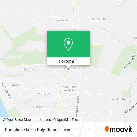 Mappa Padiglione Lazio Italy