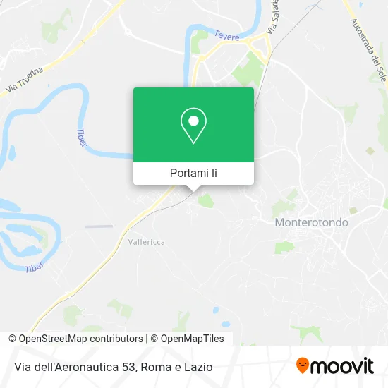 Mappa Via dell'Aeronautica 53