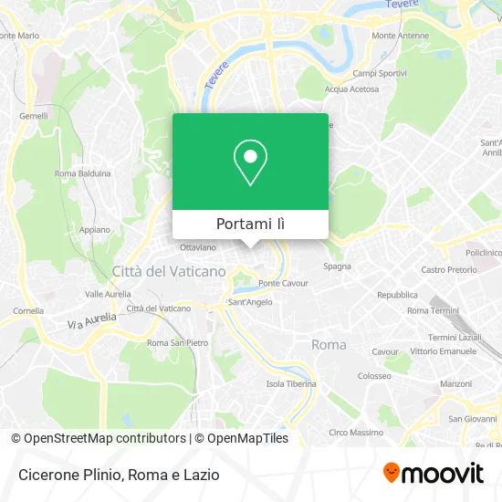 Mappa Cicerone Plinio