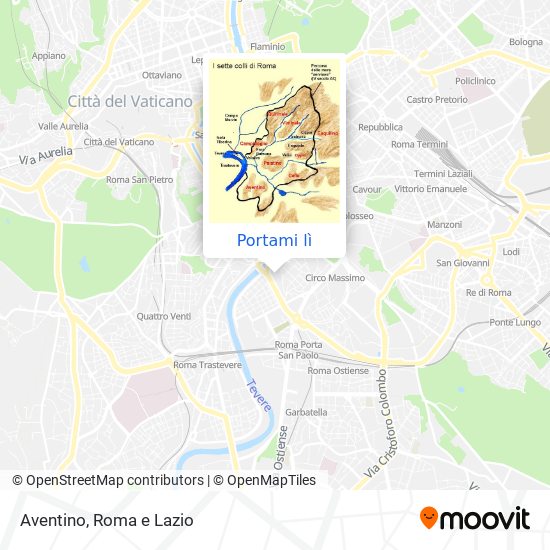 Mappa Aventino