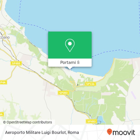 Mappa Aeroporto Militare Luigi Bourlot