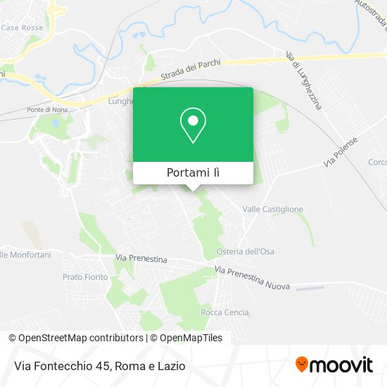 Mappa Via Fontecchio 45