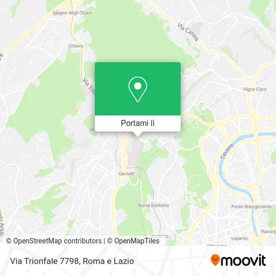 Mappa Via Trionfale 7798