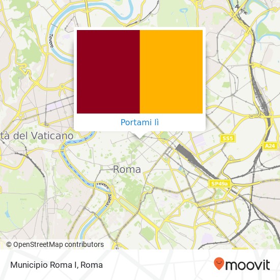 Mappa Municipio Roma I
