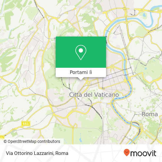 Mappa Via Ottorino Lazzarini