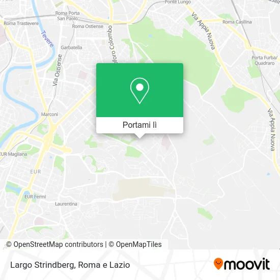 Mappa Largo Strindberg