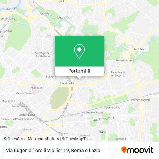 Mappa Via Eugenio Torelli Viollier 19