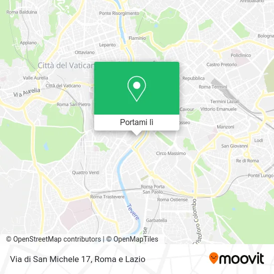 Mappa Via di San Michele 17
