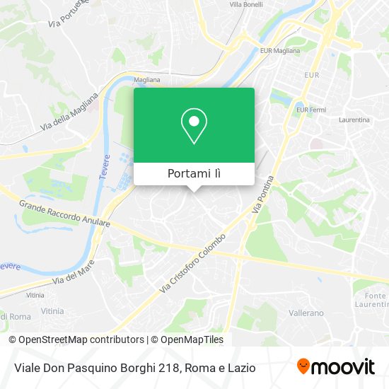 Mappa Viale Don Pasquino Borghi 218