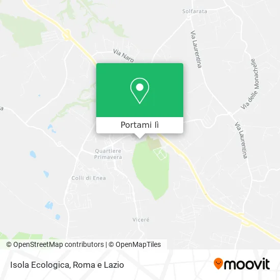 Mappa Isola Ecologica