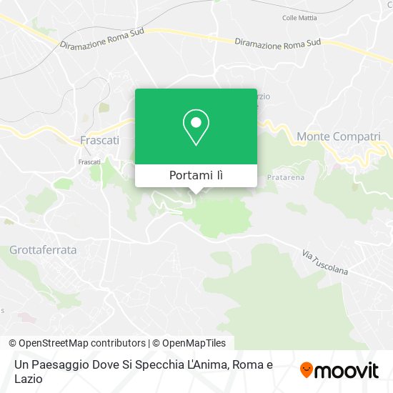 Mappa Un Paesaggio Dove Si Specchia L'Anima
