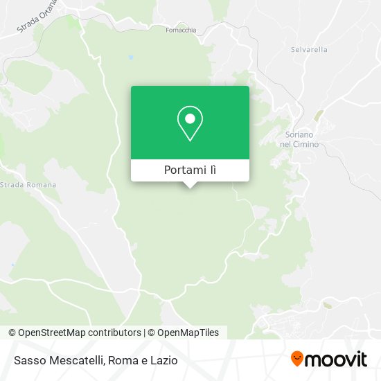 Mappa Sasso Mescatelli