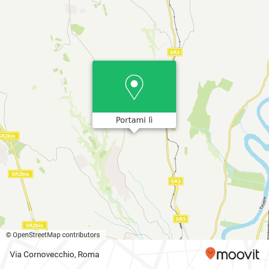 Mappa Via Cornovecchio