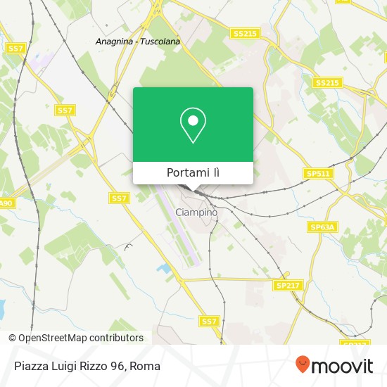 Mappa Piazza Luigi Rizzo 96