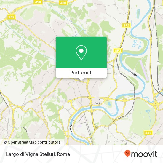 Mappa Largo di Vigna Stelluti