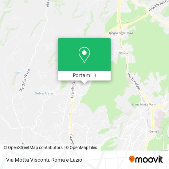 Mappa Via Motta Visconti
