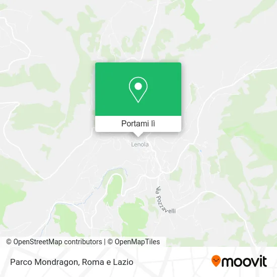 Mappa Parco Mondragon