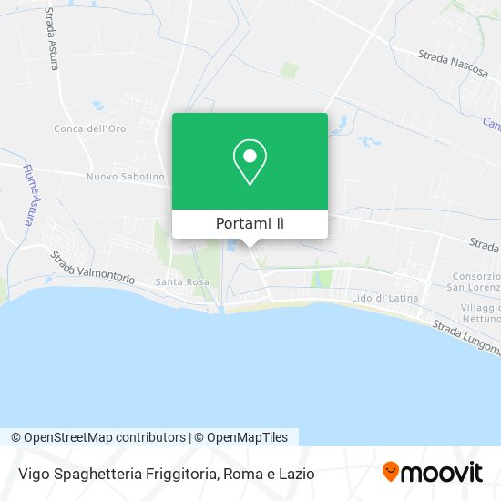 Mappa Vigo Spaghetteria Friggitoria