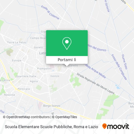 Mappa Scuola Elementare Scuole Pubbliche