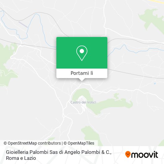 Mappa Gioielleria Palombi Sas di Angelo Palombi & C.